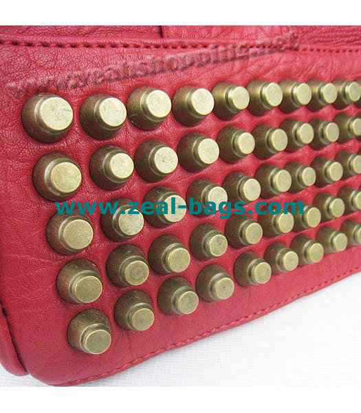 AAA Replica Alexander Wang Rocco Mini Duffle Top Handle Red